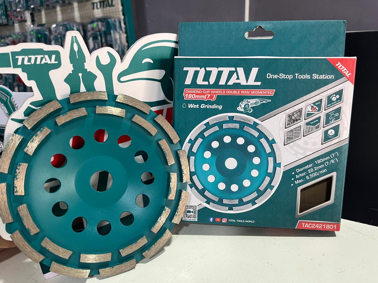 DISCO DESBASTE CONCRETO 7" TAC2421801